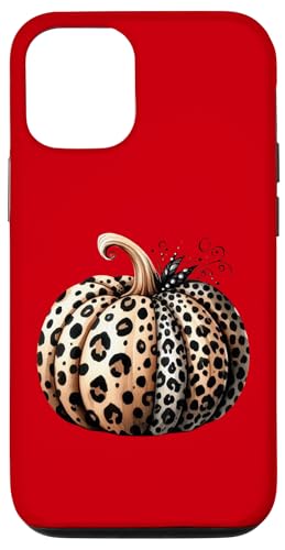 Hülle für iPhone 13 Süßes Halloween Herbst Kürbis Shirt Frauen Leopard Kürbis von Cute Fall Peace Love Design Women Men Girls Kids