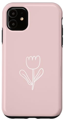 Hülle für iPhone 11 Niedliche Tulpenblume von Cute Flower Designs