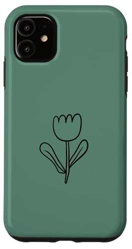 Hülle für iPhone 11 Niedliche Tulpenblume von Cute Flower Designs