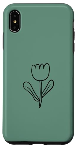 Hülle für iPhone XS Max Niedliche Tulpenblume von Cute Flower Designs