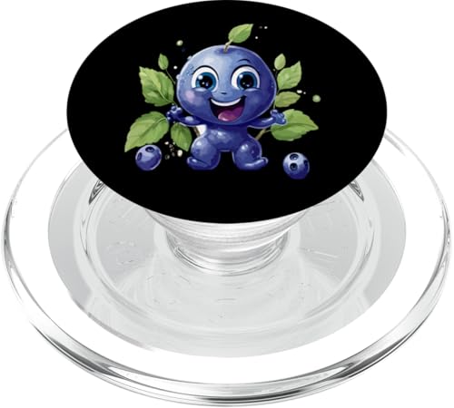 Süßes Obst Gemüse Blaubeere Mais Gurken Salat PopSockets PopGrip für MagSafe von Cute Fruit Vegetable Pineapple Onion Chilli