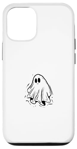 Hülle für iPhone 14 Pro Niedlicher Geist Halloween Lustiger Geist von Cute Ghost / Halloween Design