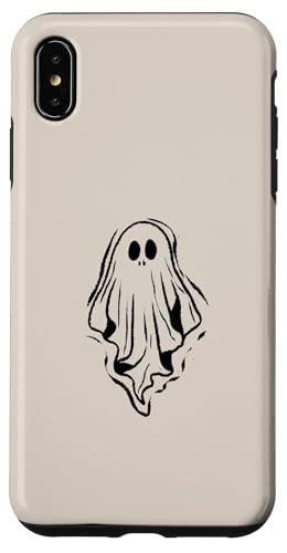 Hülle für iPhone XS Max Niedlicher Geist Halloween Lustiger Geist von Cute Ghost / Halloween Design