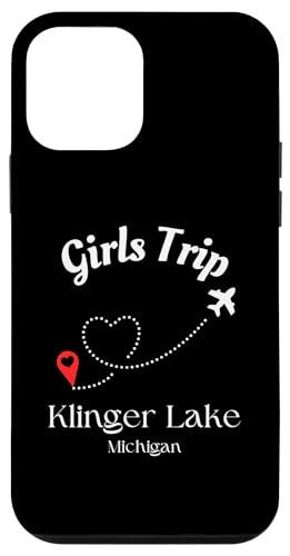 Hülle für iPhone 12 mini Klingersee Michigan Klingersee von Cute Girls Vacation Trip & Co