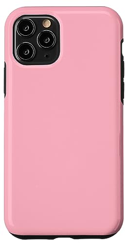 Hülle für iPhone 11 Pro Einfache Kirschblüten-rosa Farbe von Cute Girly Colors Minimal Designs