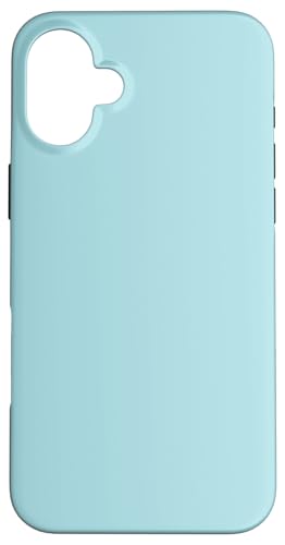 Hülle für iPhone 16 Plus Einfache puderblaue Farbe von Cute Girly Colors Minimal Designs