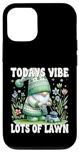 Lawn Care Gnome Graphic For Men Funny Saying For Lawn Mower Hülle für iPhone 12/12 Pro von Cute Gnome Lawn Mowing Stuff For Lawn Mower Lovers