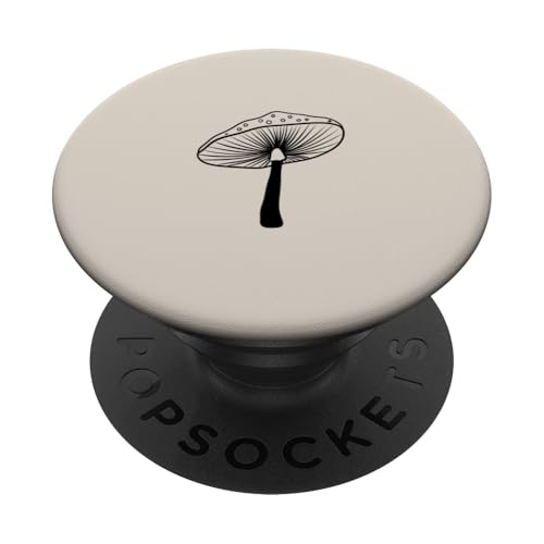 Chic Mushroom Cottagecore PopSockets mit austauschbarem PopGrip von Cute Mushroom Designs