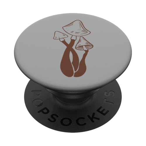 Chic Mushroom Pilze Pflanzen Pilze PopSockets mit austauschbarem PopGrip von Cute Mushroom Designs