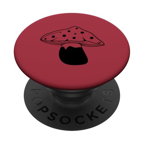 Chic Mushroom Pilze Pflanzen Pilze PopSockets mit austauschbarem PopGrip von Cute Mushroom Designs