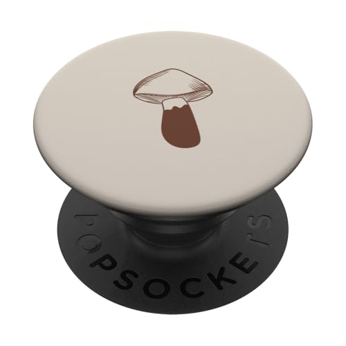 Chic Mushroom Pilze Pflanzen Pilze PopSockets mit austauschbarem PopGrip von Cute Mushroom Designs