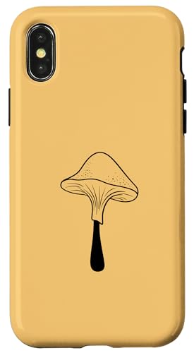 Hülle für iPhone X/XS Chic Mushroom Pilze Pflanzen Pilze von Cute Mushroom Designs