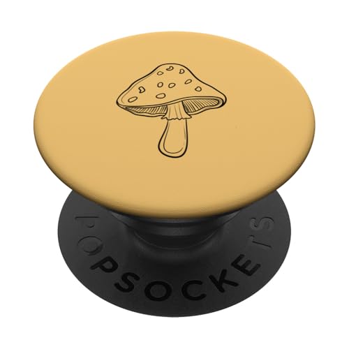 Niedliche Pilz-Pflanzen Pilze PopSockets mit austauschbarem PopGrip von Cute Mushroom Designs