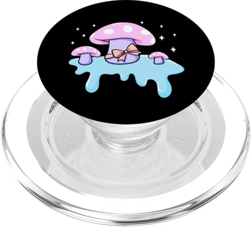 Kawaii Pilze Pastel Melting Mushroom PopSockets PopGrip für MagSafe von Cute Pastel Aesthetic Clothes & Accessories