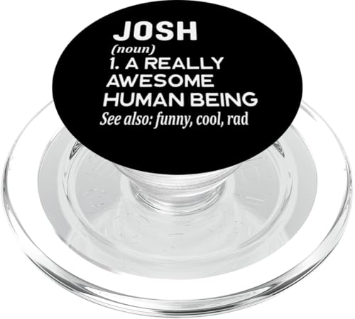 Josh Name - Lustige Namensdefinition - Vorname Wörterbuch PopSockets PopGrip für MagSafe von Cute Personalized Name Apparel for Men Women by RJ