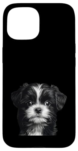 Hülle für iPhone 15 Shih Tzu Welpe von Cute Puppy Dog Design