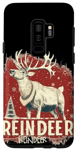 Hülle für Galaxy S9+ Schönes Rentier Statement Kostüm für die Weihnachtszeit von Cute Reindeer Outfit