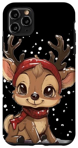Hülle für iPhone 11 Pro Max Baby Rentier Kostüm für lustige Festtage von Cute Reindeer Outfit