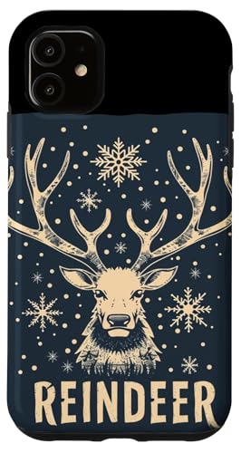 Hülle für iPhone 11 Schönes Rentier für Weihnachtsmann-Liebhaber in der festlichen Jahreszeit von Cute Reindeer Outfit