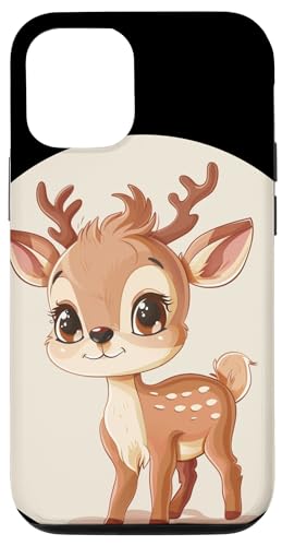Hülle für iPhone 15 Hübsches Rentier für kleine Jungen und Mädchen von Cute Reindeer Outfit
