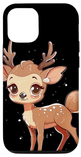 Hülle für iPhone 15 Pro Schönes Rentier für den Weihnachtsmann und die festliche Jahreszeit von Cute Reindeer Outfit