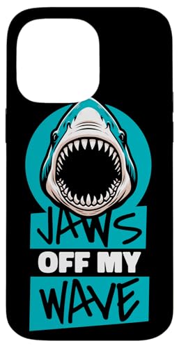 Hülle für iPhone 14 Pro Max Jaws Off My Wave Weißer Wal Hammerhead Lover Hai von Cute Shark Lover Apparel Plush Species Toy Gifts