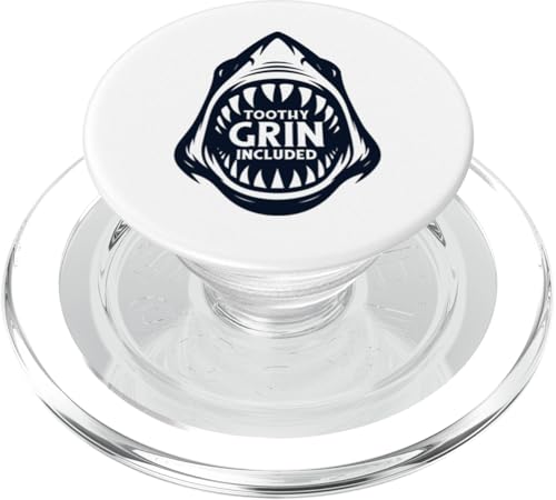 Zoothy Grin inklusive Hammerhead White Whale Lover Shark PopSockets PopGrip für MagSafe von Cute Shark Lover Apparel Plush Species Toy Gifts