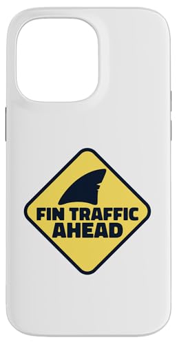 Hülle für iPhone 14 Pro Max Fin Traffic Ahead Weißwal Hammerhead Lover Shark von Cute Shark Lover Apparel Plush Toy Species Gifts