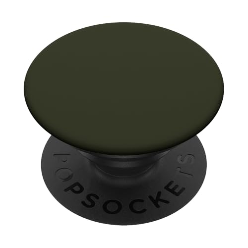 Armeegrün PopSockets mit austauschbarem PopGrip von Cute Simple Colors Patterns