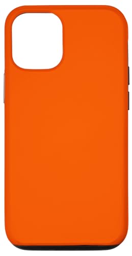 Hülle für iPhone 12/12 Pro Orange von Cute Simple Colors Patterns