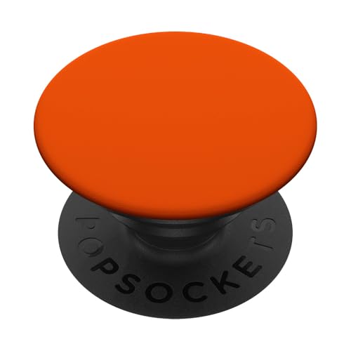 Orange PopSockets mit austauschbarem PopGrip von Cute Simple Colors Patterns