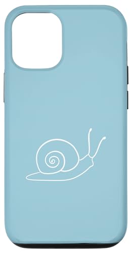 Hülle für iPhone 12/12 Pro Minimalistische süße Schnecke Cottagecore Tierschnecken von Cute Snail and Cottagecore Designs