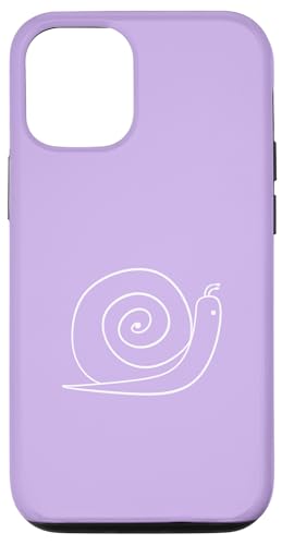 Hülle für iPhone 14 Pro Minimalistische süße Schnecke Cottagecore Tierschnecken von Cute Snail and Cottagecore Designs