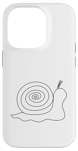 Hülle für iPhone 14 Pro Niedliche Schnecke Cottagecore Tierschnecken von Cute Snail and Cottagecore Designs