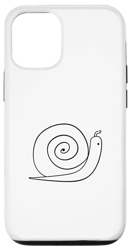 Hülle für iPhone 15 Pro Minimalistische süße Schnecke Cottagecore Tierschnecken von Cute Snail and Cottagecore Designs