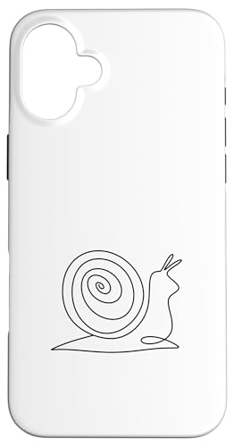 Hülle für iPhone 16 Plus Schnecke Cottagecore Ästhetik Schnecken Naturliebhaber von Cute Snail and Cottagecore Designs