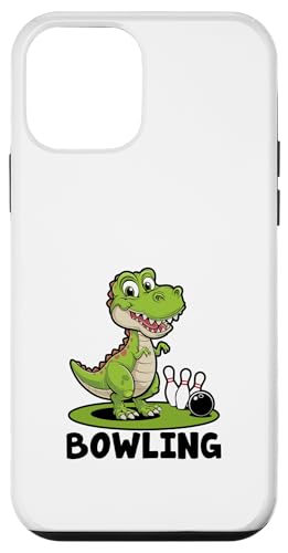 Niedlicher Bowlingspieler Sport Spiel Spiel Hülle für iPhone 12 mini von Cute Tyrannosaurus Gift for Kids