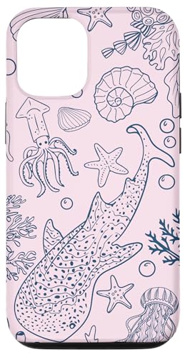 Hülle für iPhone 13 Pro Walhai Korallenriffe Muschel Seestern Ozean Strand Meer von Cute Whale Shark Seashell Mermaid Sea Designs