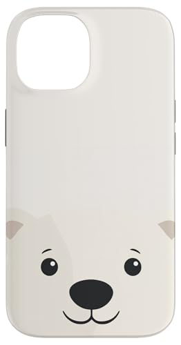 Hülle für iPhone 14 Wintertier Arktis Süßer Eisbä von Cute and Vintage Arctic Animal Polar Bear Design