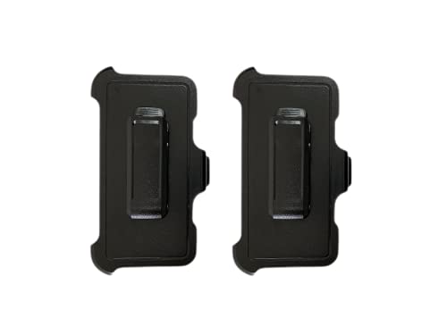 2 Stück Holster Gürtelclip kompatibel mit OtterBox Defender Series Hülle für Apple iPhone XR (15,5 cm) nur Gürtelclip, Hülle nicht im Lieferumfang enthalten von Cyapgtu