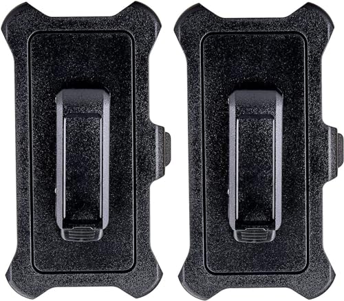 Gürtelclip-Holster, kompatibel mit Otterbox Defender Series Pro/Pro XT, Schutzhülle für iPhone 16 Pro (15,7 cm (6,2 Zoll), Hülle nicht im Lieferumfang enthalten, 2 Stück von Cyapgtu