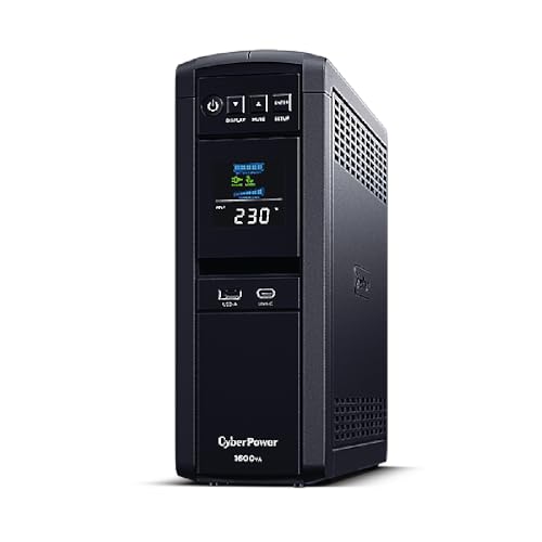 CyberPower CP1600EPFCLCD Line-Interactive USV 1600VA/1000W von CyberPower