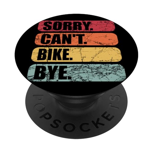 Cycling Funny Bicycle Rider Bike Lover Humor Cyclist PopSockets Klebender PopGrip von Cycling Enthusiast Designs