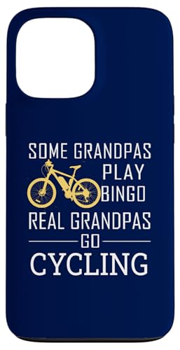 Einige Opas spielen Bingo. Echte Opas fahren E-Bike Hülle für iPhone 13 Pro Max von Cycling Grandpa Gifts for e-Bike Riders & Bikers