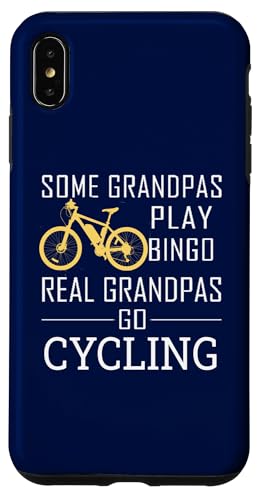 Einige Opas spielen Bingo. Echte Opas fahren E-Bike Hülle für iPhone XS Max von Cycling Grandpa Gifts for e-Bike Riders & Bikers