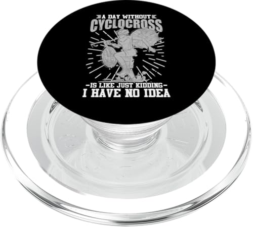 Cyclocross Bike Funny Sports Fahrrad Rennen PopSockets PopGrip für MagSafe von Cyclocross Bike