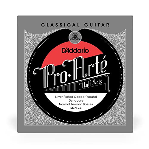 D'Addario Gitarrensaiten Konzertgitarre | Akustikgitarre | Akustik Gitarre Saiten | Classical Guitar Strings | SDN-3B Gitarrensaiten von D'Addario