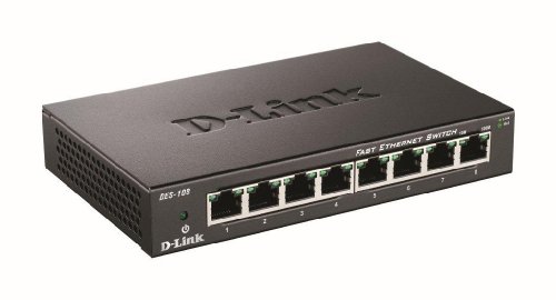 D-LINK 8-port 10/100 Metal Housing Desktop Switch von D-Link