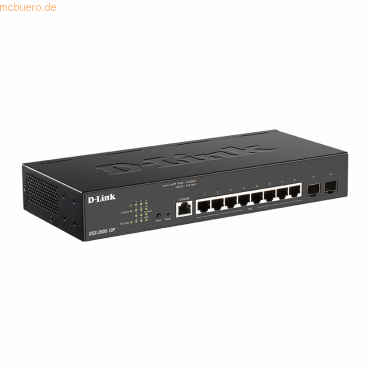 D-Link D-Link DGS-2000-10P 10-Port Gigabit PoE Managed Switch von D-Link