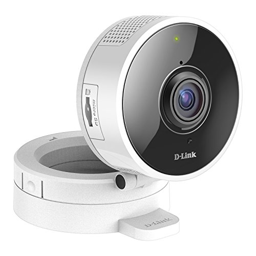 D-Link DCS-8100LH Überwachungskamera (180° Panorama-Optik, 720p HD Kamera, Lautsprecher, Mikrofon, Bewegungs- und Geräuscherkennung, leistungsfähige App) von D-Link